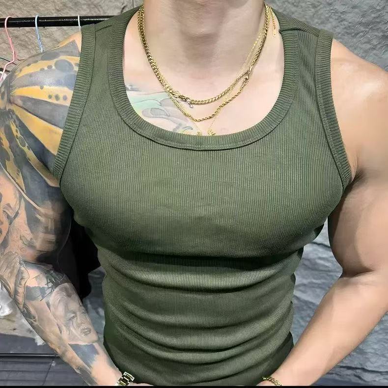 Men's Athletic Tank Top wahtolc Absorbing Breathable
