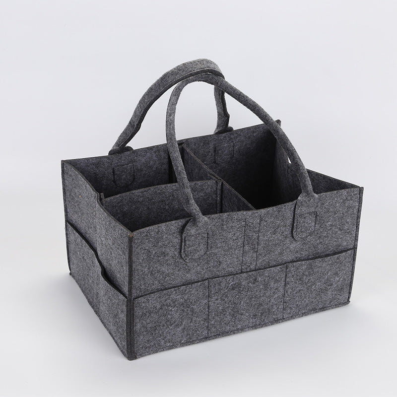[Felt Diaper Bag] Newborn Diaper Mother And Baby Storage Bag Mommy Bag Travel Storage Bag