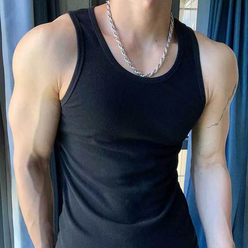 Men's Athletic Tank Top wahtolc Absorbing Breathable