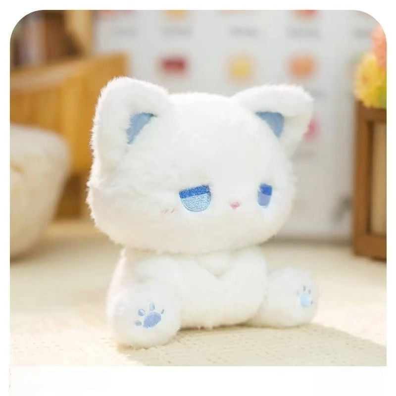 Cute Cartoon Plush Sitting Cat Doll