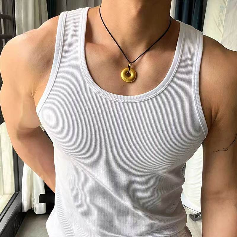 Men's Athletic Tank Top wahtolc Absorbing Breathable