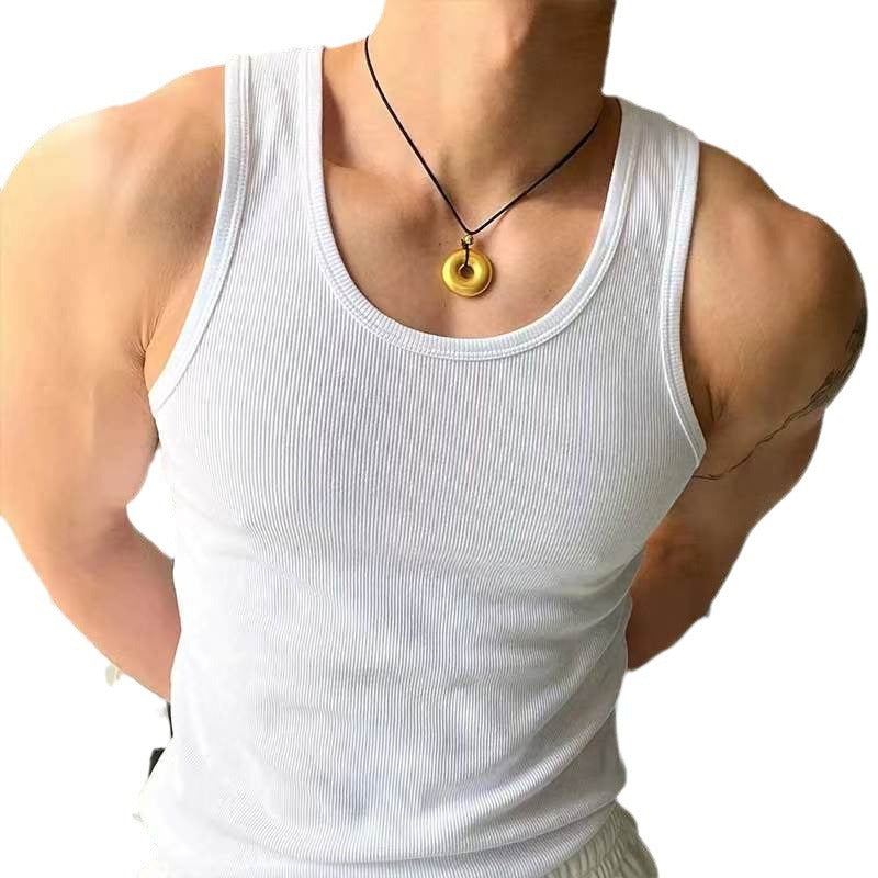 Men's Athletic Tank Top wahtolc Absorbing Breathable