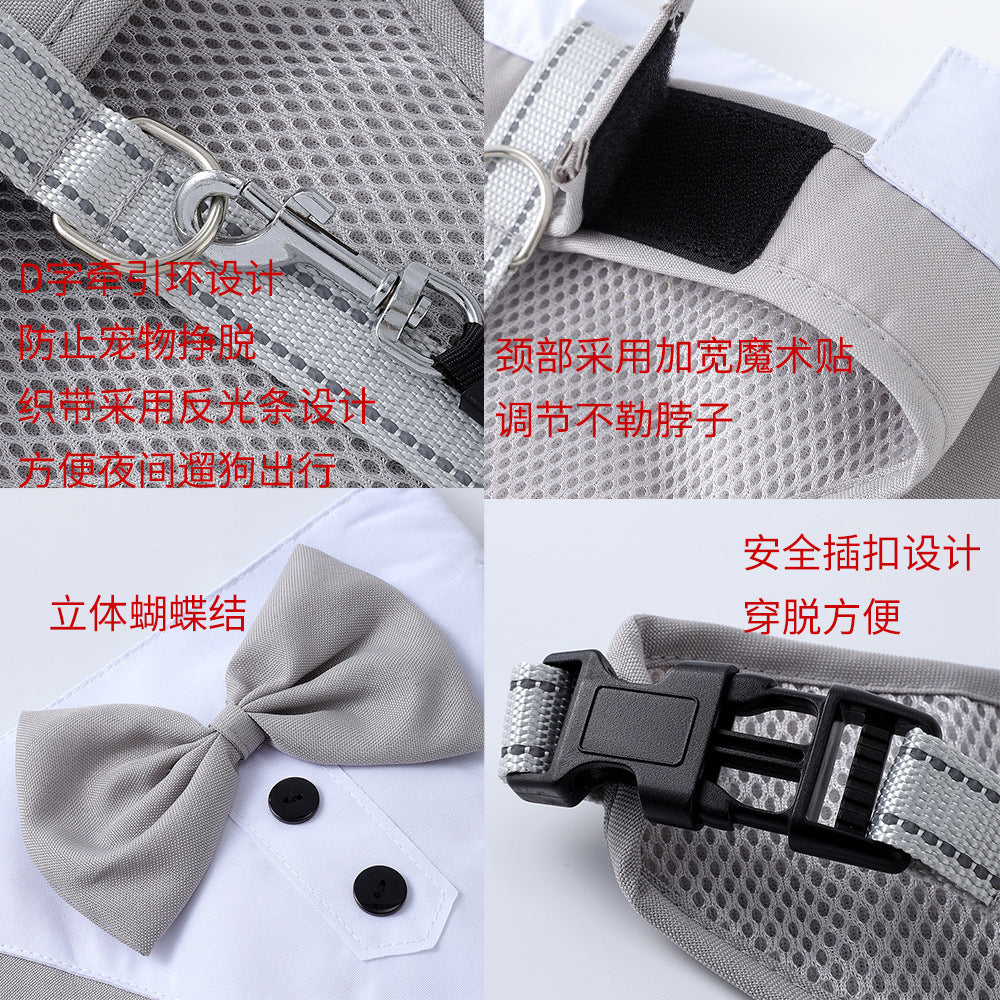 Pet Harness Leash Clothes Vest