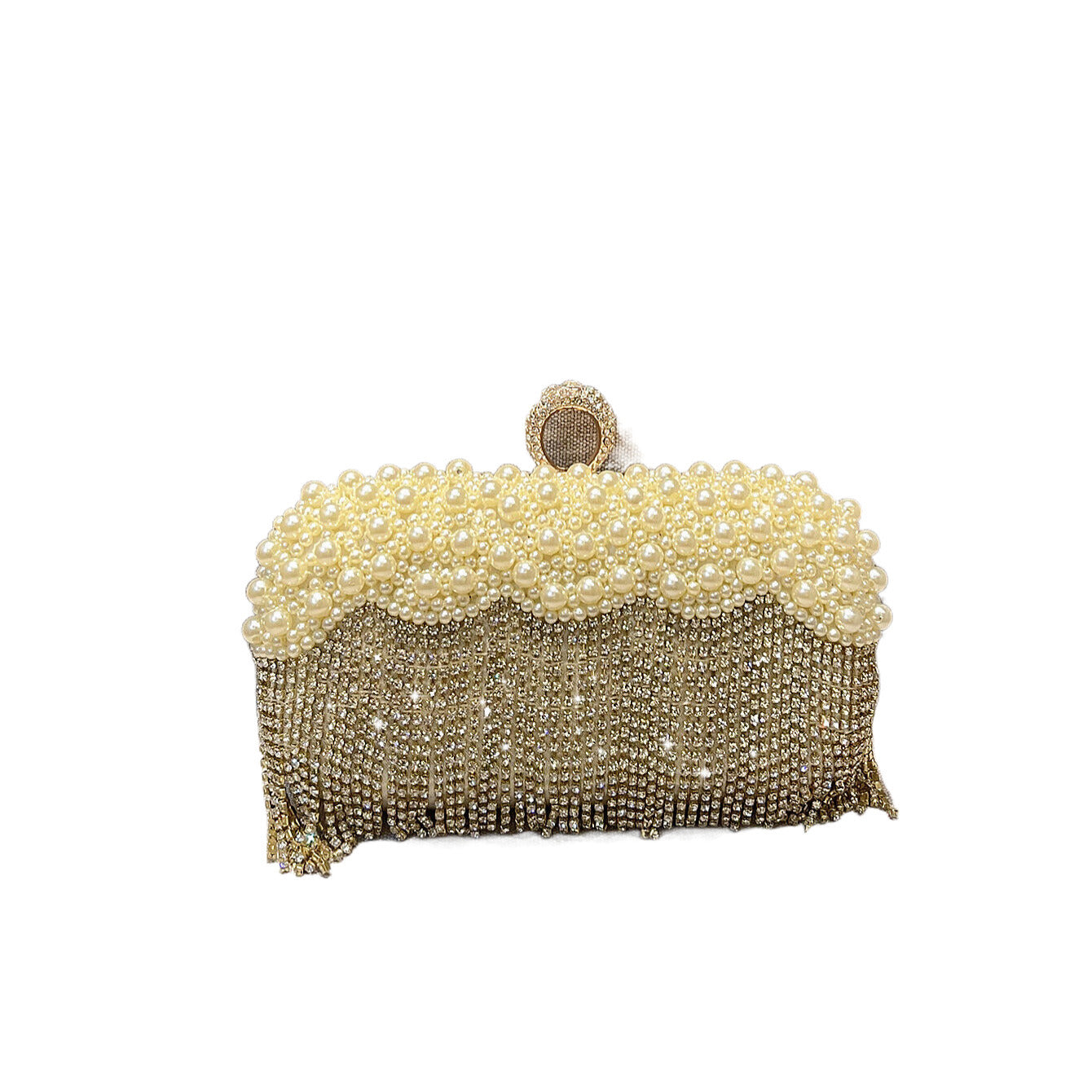 Elegant Lady Rhinestone Bag Evening Dress Banquet Clutch Bag Diamond Bag