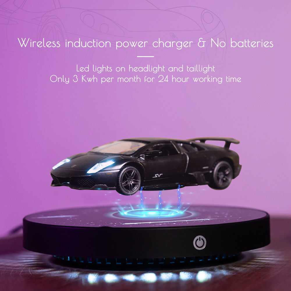 Magnetic Floating Diecast Car Vehicle With Led 1:36 Scale