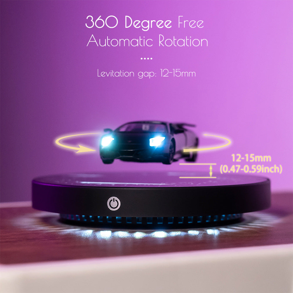 Magnetic Floating Diecast Car Vehicle With Led 1:36 Scale